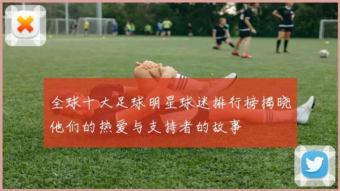 全球十大足球明星球迷排行榜揭晓他们的热爱与支持者的故事