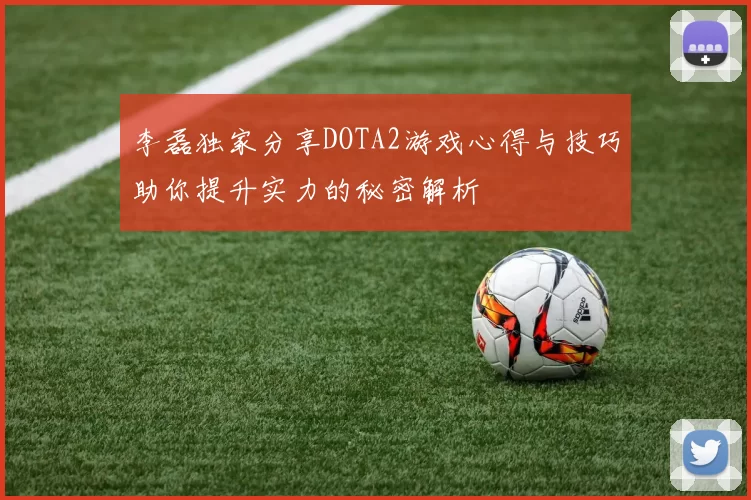 李磊独家分享DOTA2游戏心得与技巧助你提升实力的秘密解析